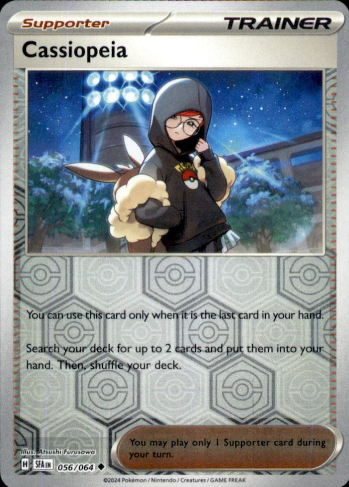 Cassiopeia Reverse Holo Uncommon SV: Shrouded Fable 056/064 NM