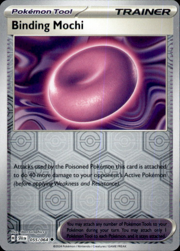 Binding Mochi Reverse Holo Uncommon SV: Shrouded Fable 055/064 NM