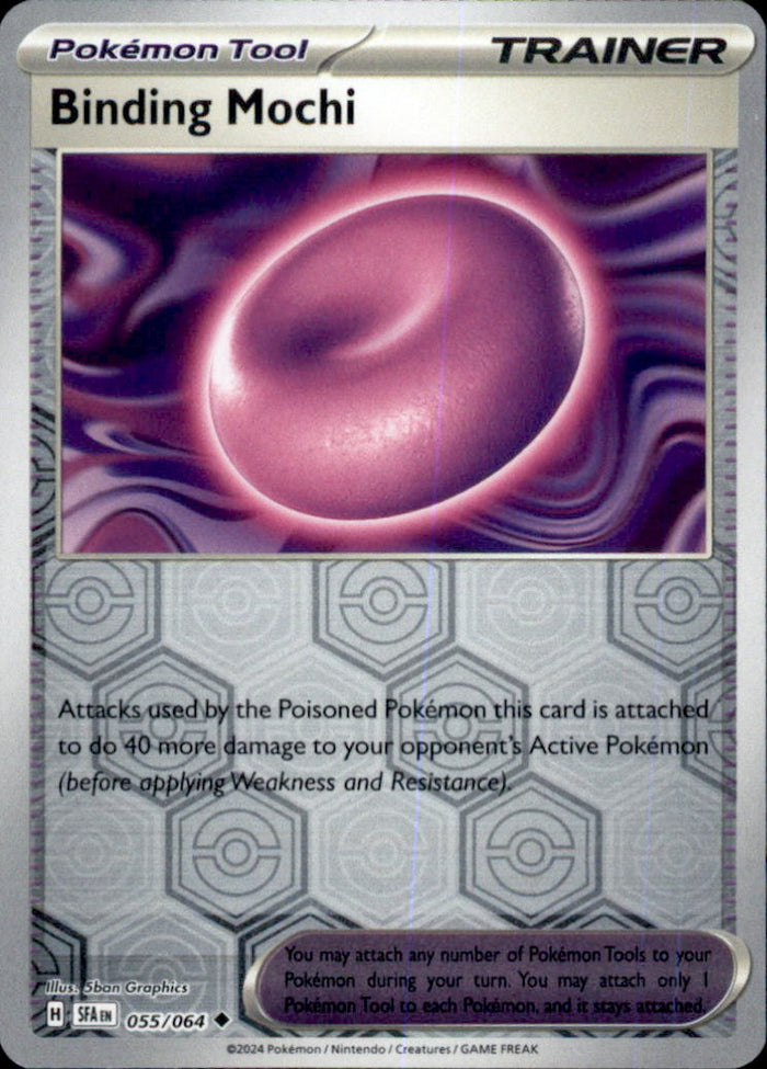 Binding Mochi Reverse Holo Uncommon SV: Shrouded Fable 055/064 NM