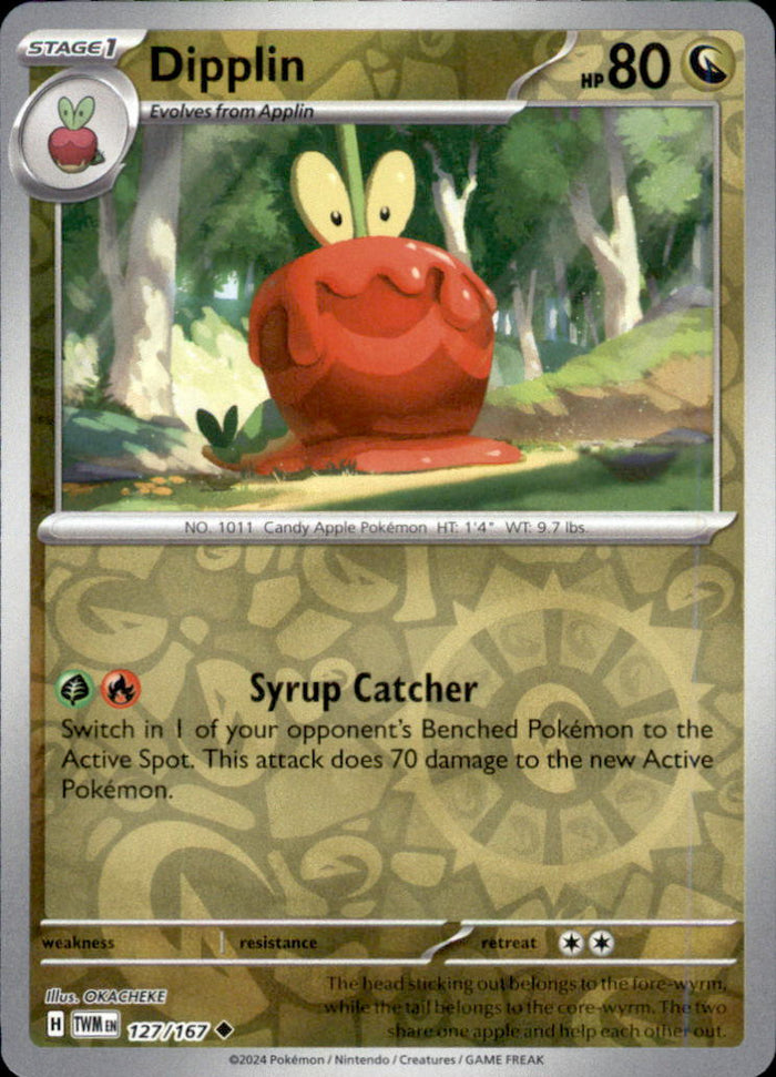 Dipplin Reverse Holo Uncommon SV06: Twilight Masquerade 127/167 NM