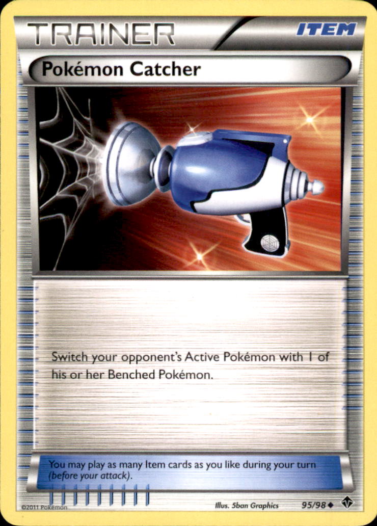 Pokemon Catcher Uncommon Plasma Blast 83/101 NM