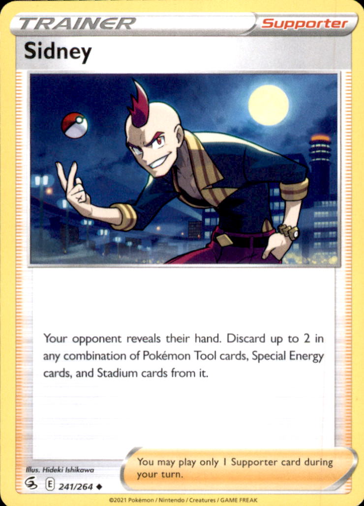 Sidney Uncommon SWSH08: Fusion Strike 241/264 NM