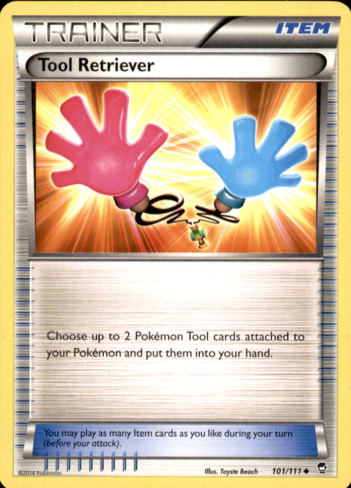 Tool Retriever Uncommon XY - Furious Fists 101/111 NM