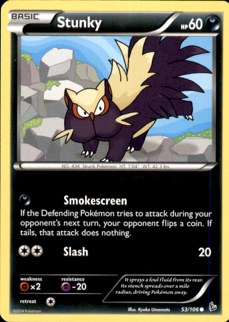 Stunky (53) Common XY - Flashfire 53/106 LP
