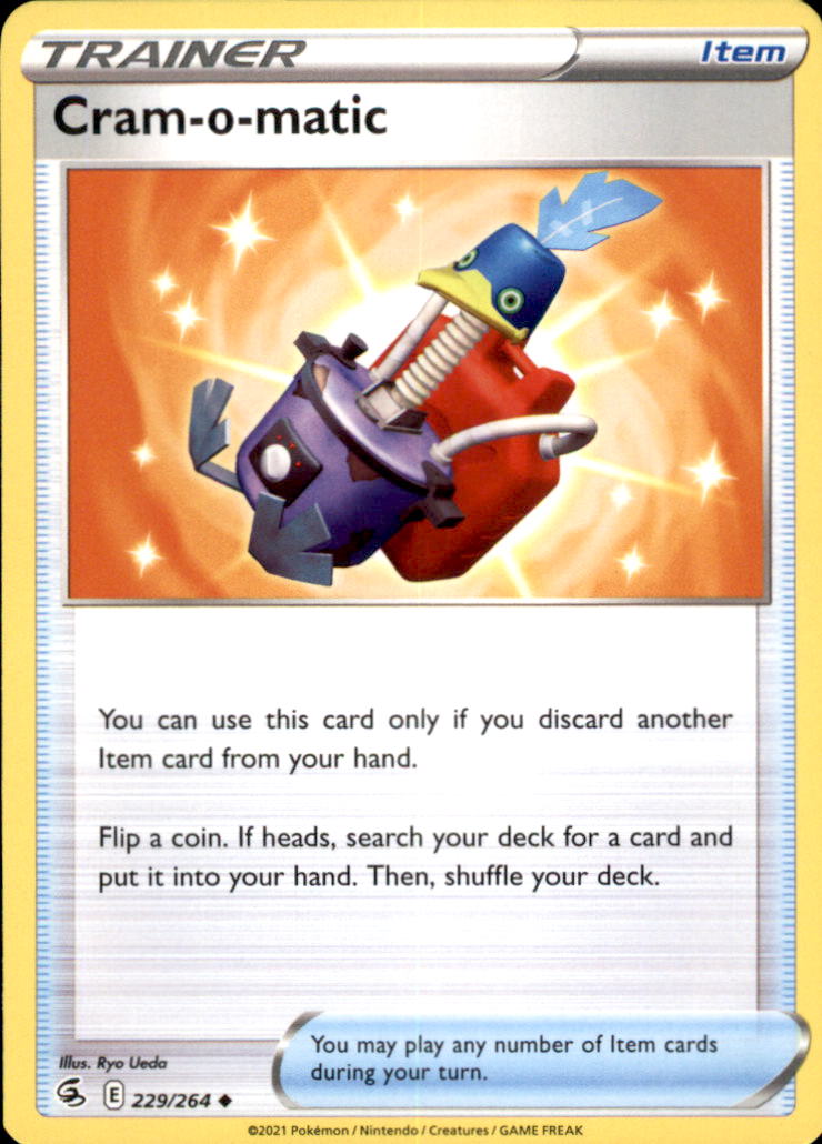 Cram-o-matic Uncommon SWSH08: Fusion Strike 229/264 NM