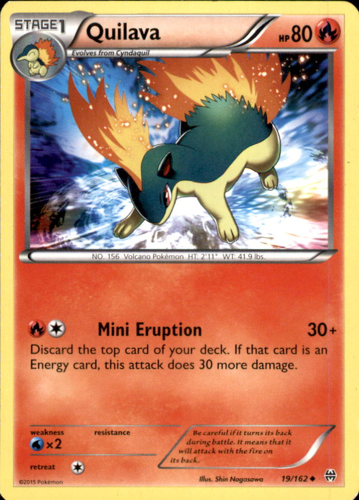 Quilava Uncommon XY - BREAKthrough 19/162 NM