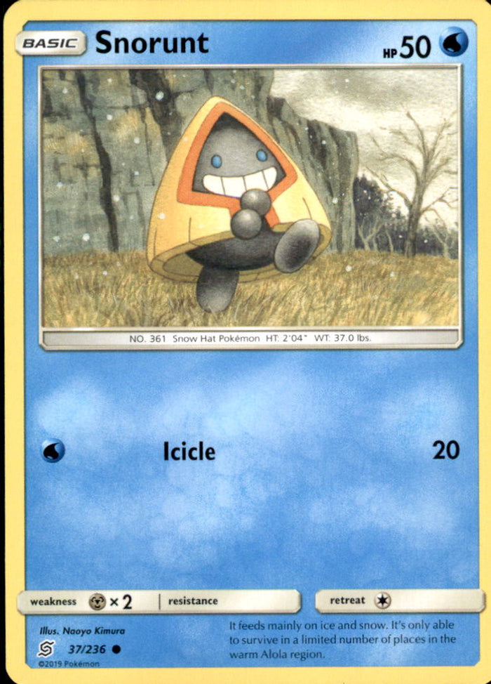 Snorunt Common SM - Unified Minds 37/236 NM