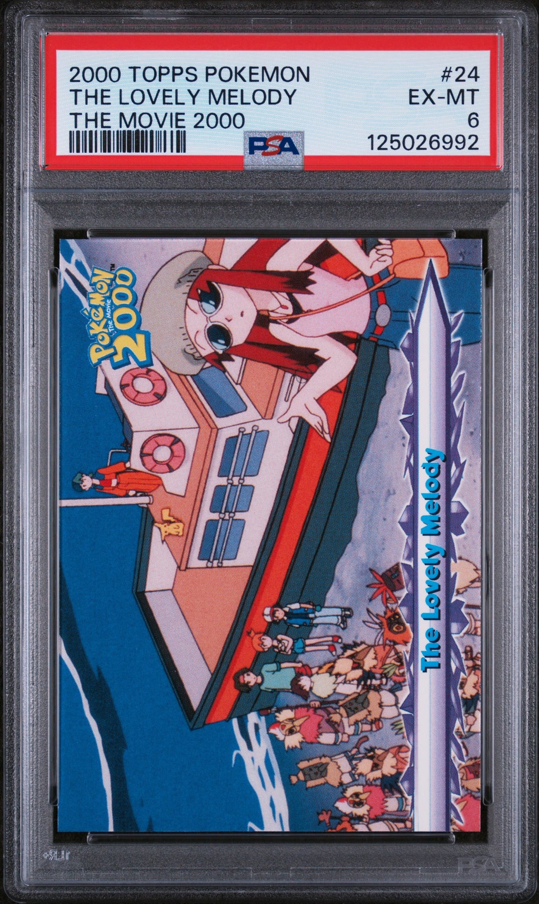 The Lovely Melody The Movie 2000 Topps Pokemon The Movie 2000 24 NM PSA 6