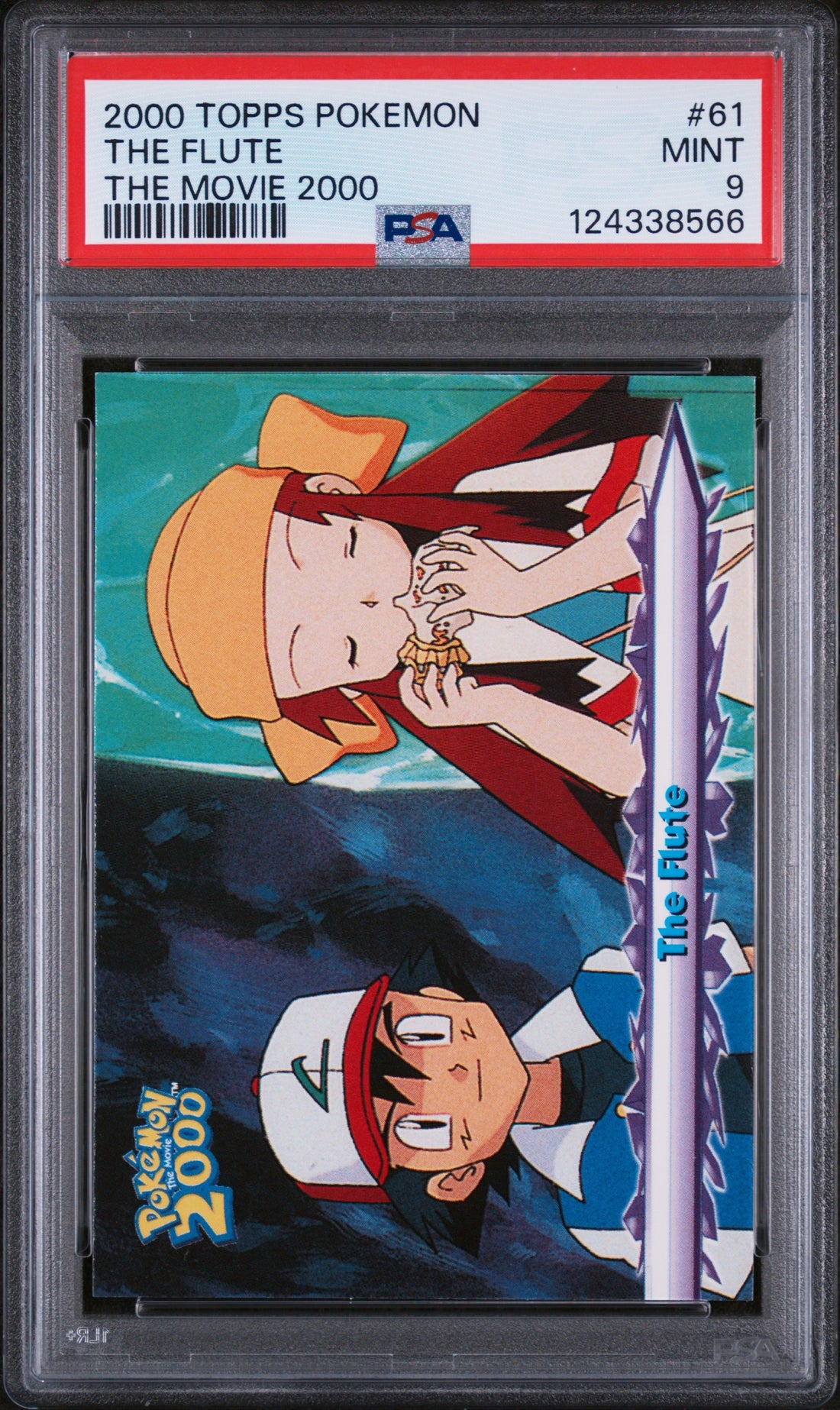 The Flute The Movie 2000 Topps Pokemon The Movie 2000 61 NM PSA 9