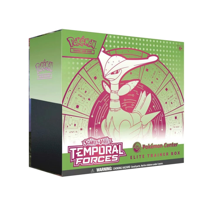 Temporal Forces Pokemon Center Elite Trainer Box (Iron Leaves)