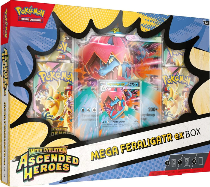 Ascended Heroes: Mega Feraligatr ex Box